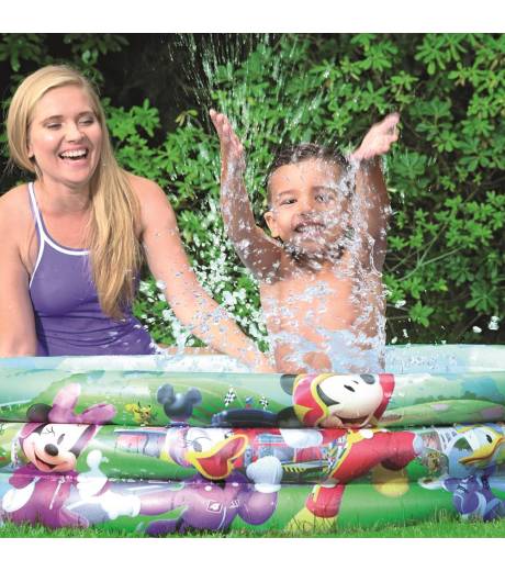 Mickey Mouse Club House Pool (1.22m x H25cm 3-Ring) - Image 3
