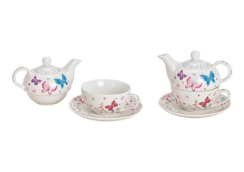 Porcelain Tea Set (Butterfly) nsejt.mt