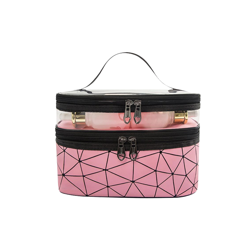 Foldout toiletry bag (Pink) nsejt.mt