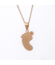 Baby Feet Necklace - Thumbnail 1