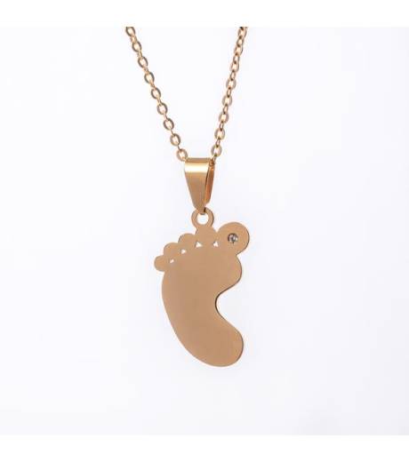 Baby Feet Necklace - Image 1