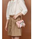Mini Croccy Purse (Pink) - Thumbnail 2