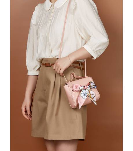 Mini Croccy Purse (Pink) - Image 2