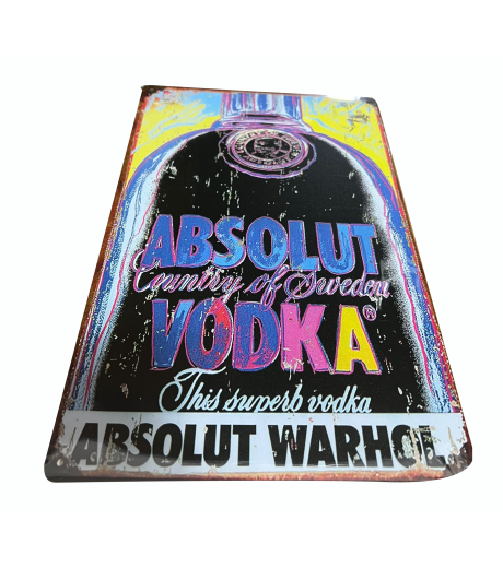 Absolut Vodka - Tin Sign - Image 1