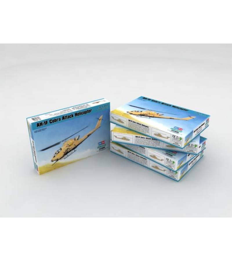 1:72 AIRCRAFT AH-1F COBRA ATTACK HELICOPTER