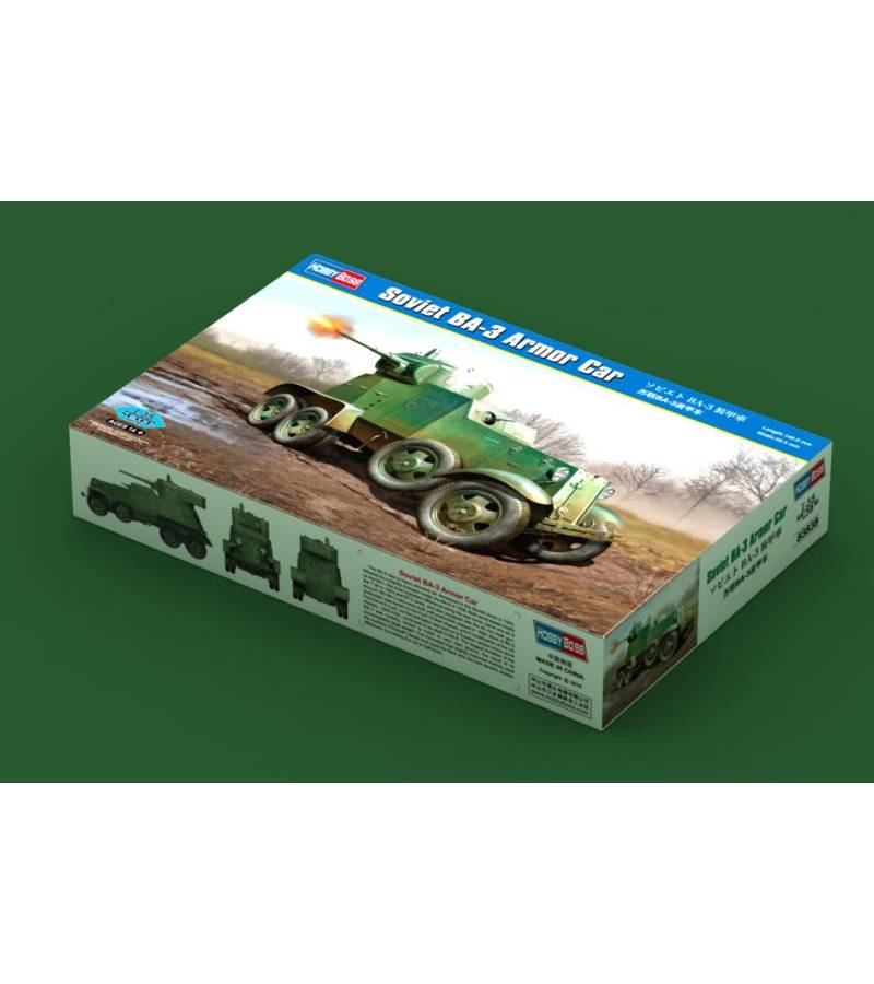 1:35 SOVIET BA-3 ARMOR CAR