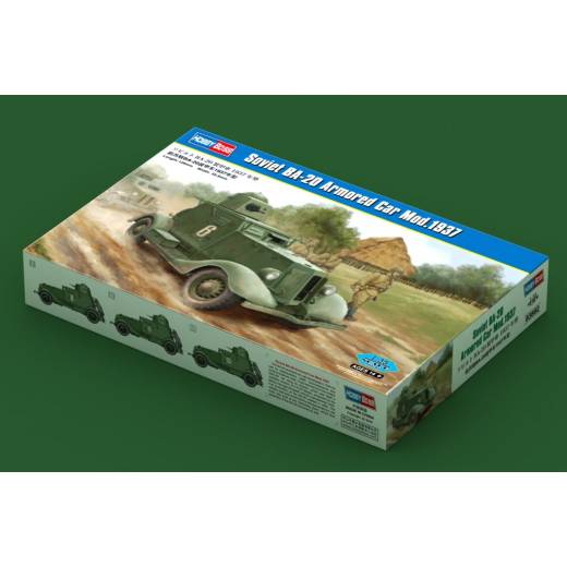 1:35 SOVIET BA-20 ARMOURED CAR MOD.1937