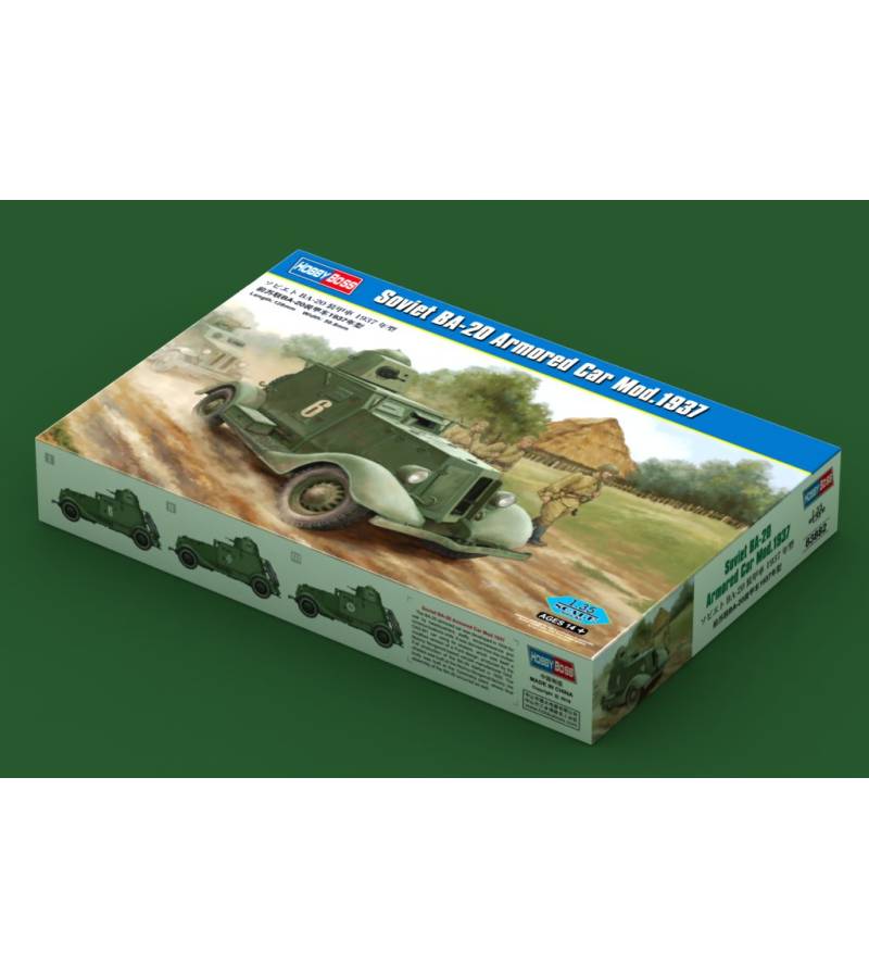 1:35 SOVIET BA-20 ARMOURED CAR MOD.1937