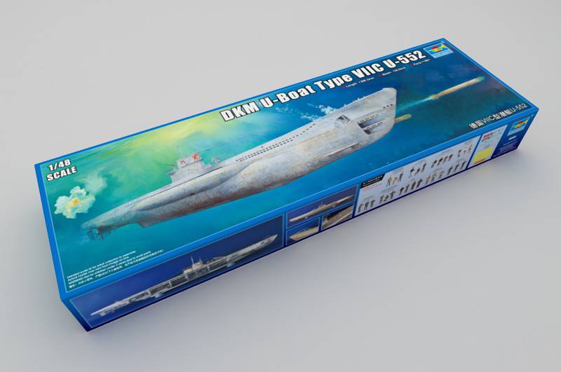 DKM U-Boat Type VIIC U-552 1/48スケール 13594-