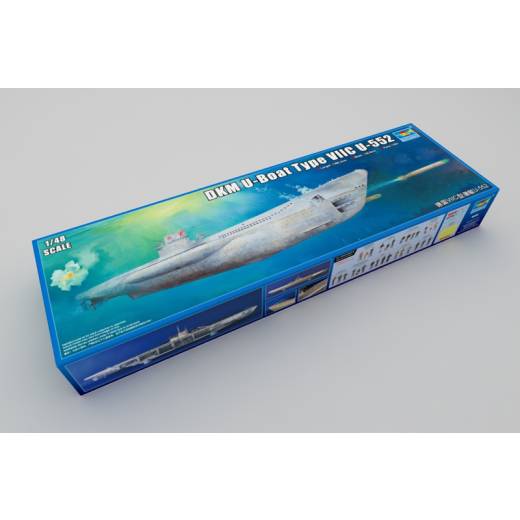 1:48 DKM U-BOAT TYPE VIIC U-552 SUB
