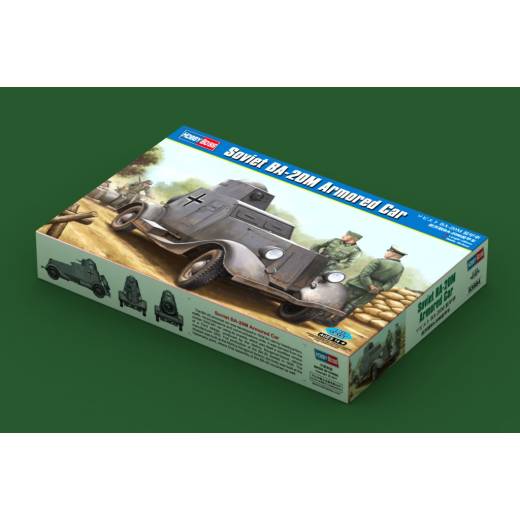 1:35 SOVIET BA-20M ARMORED CAR