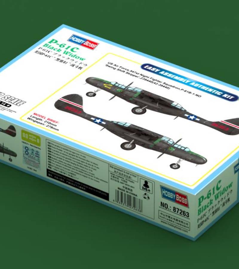 172 US P61C BLACK WIDOW Malta Scale Model Shop