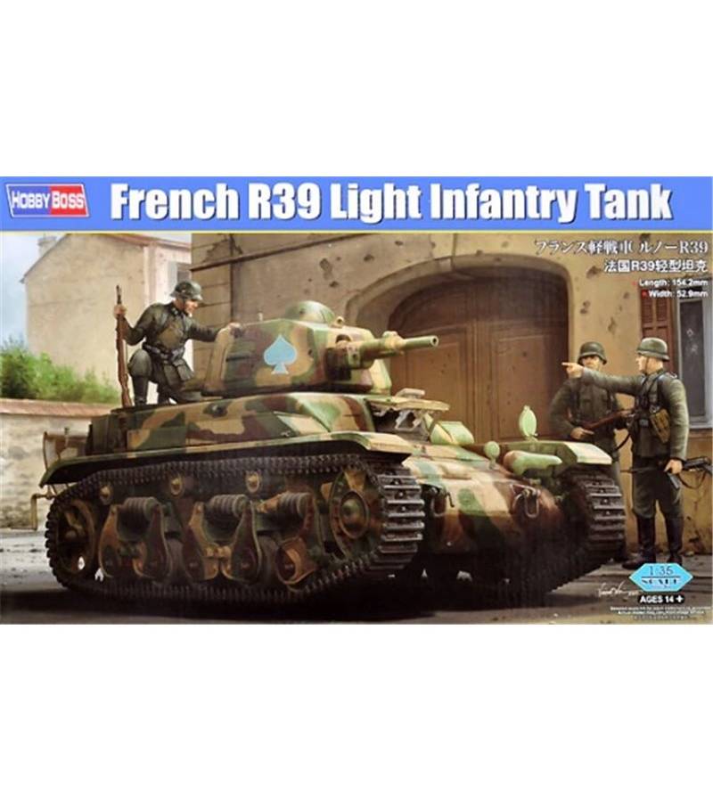 1:35 FRENCH R39 LIGHT INFANTRY TANK