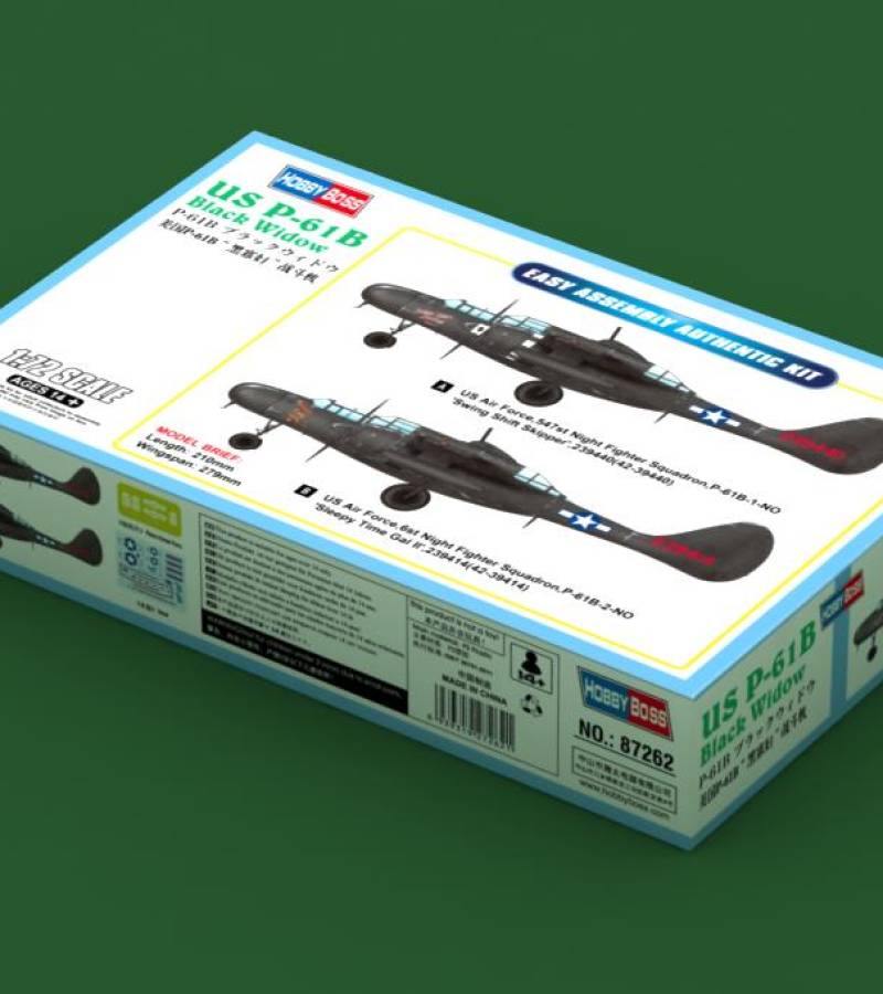 172 US P61B BLACK WIDOW Malta Scale Model Shop