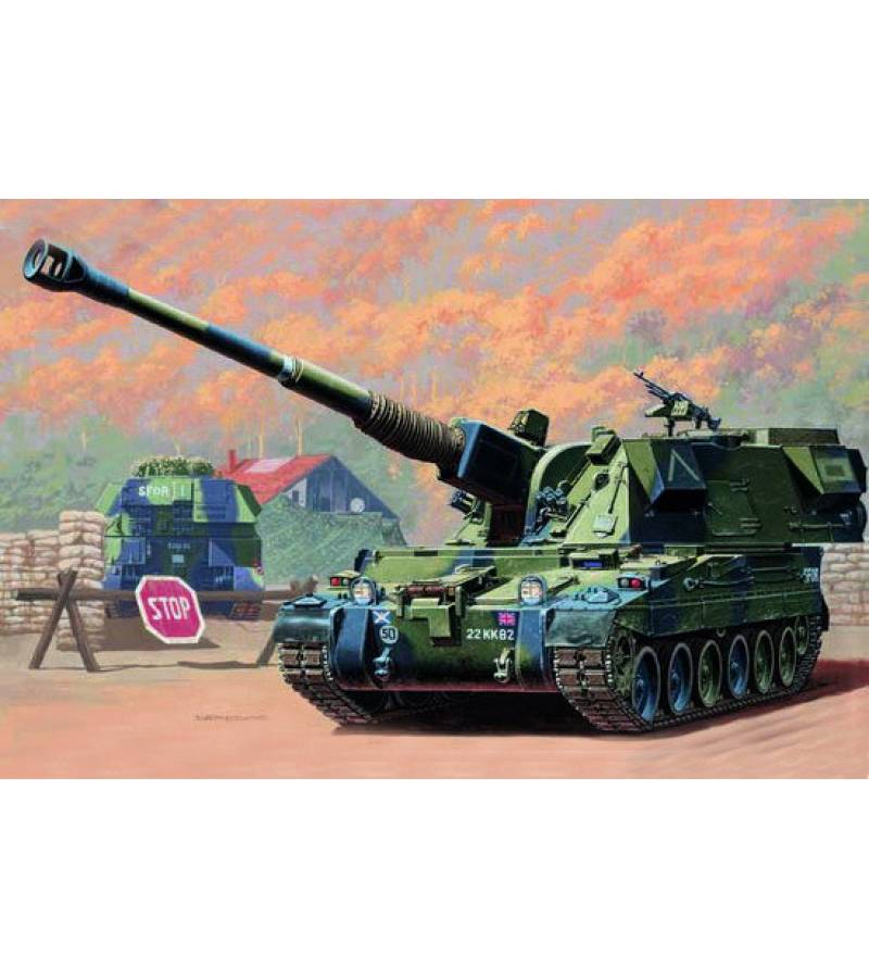 1:35 BRITISH 155mm AS-90 SELF-PROPPELLED HOWITZER