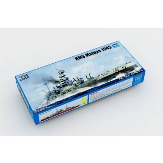 1:700 HMS MALAYA 1943