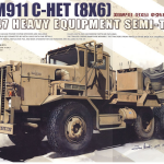 1:35 US M911 C-HET & M747 HVY EQUIP SEMI TRAILER