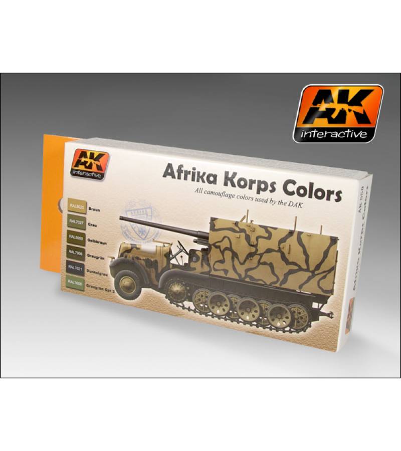 AFRIKA KORPS COLORS SET