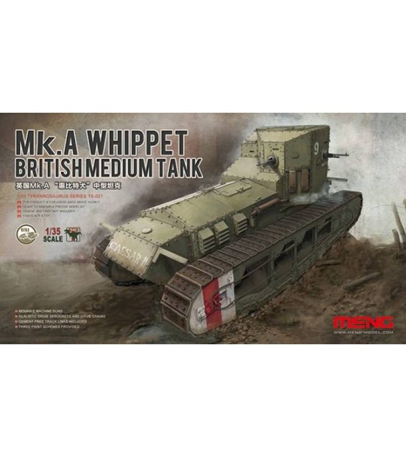 1:35 WWI BRITISH MEDIUM TANK MK A WHIPPET