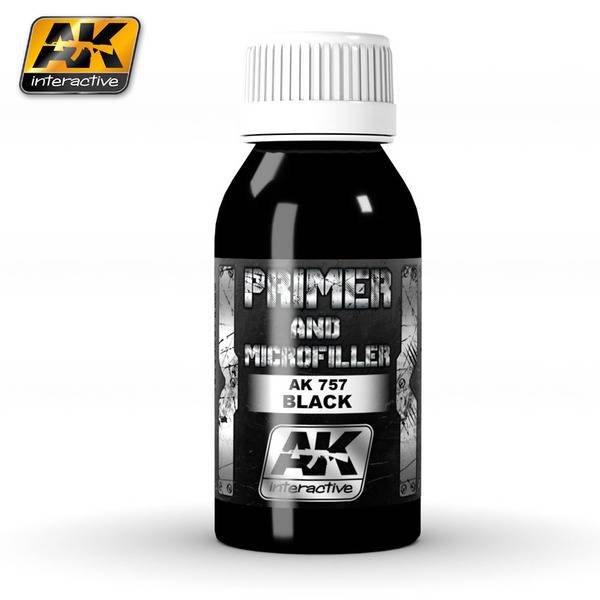 BLACK PRIMERS AND MICROFILLERS 100ml Malta Scale Model Shop