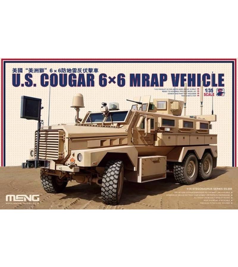 1:35 U.S. COUGAR 6x6 MRAP VEHICLE