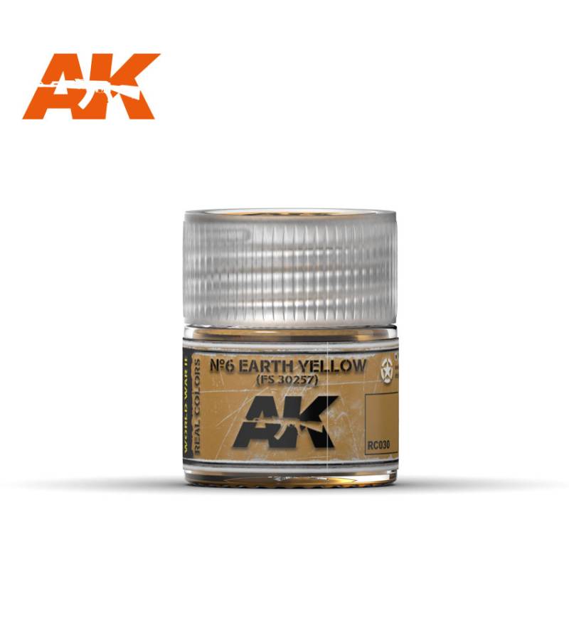 REAL COLOR  No6 EARTH YELLOW  FS30257 10ml