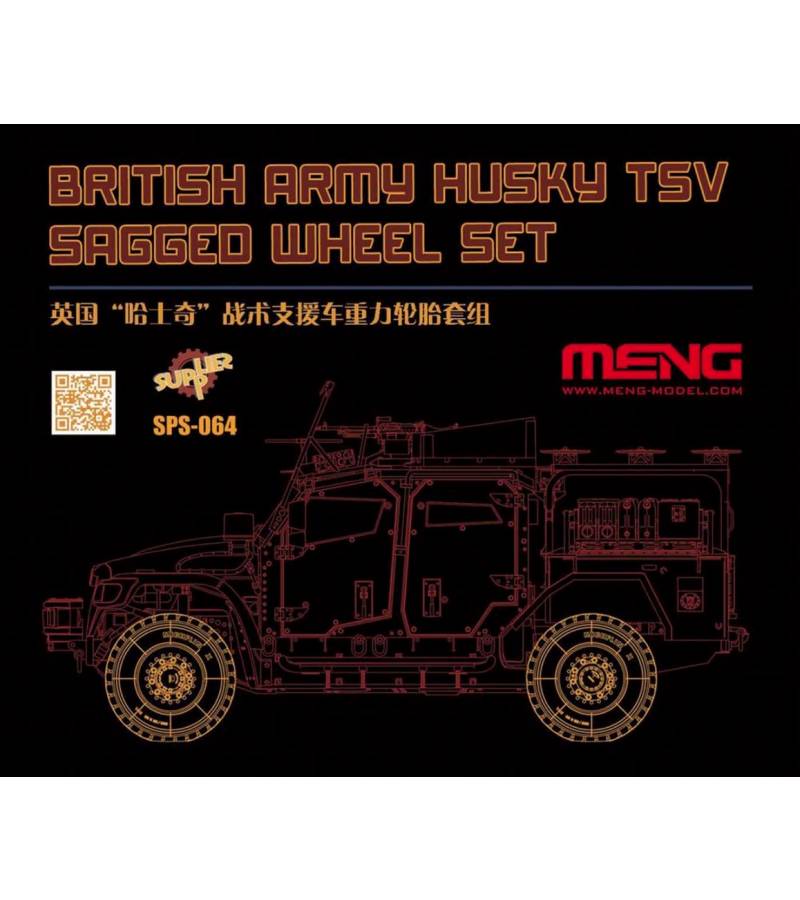 1:35 BRITISH ARMY HUSKY TSV SAGGED WHEEL SET
