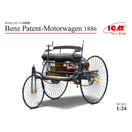 1:24 BENZ PATENT MOTORWAGEN 1886 (100% NEW)