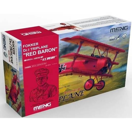 1:32 FOKKER DR.I TRIPLANE "RED BARON"AND 1/10