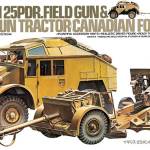 1:35 BRITISH 25 PDR GUN & QUAD TRACTOR