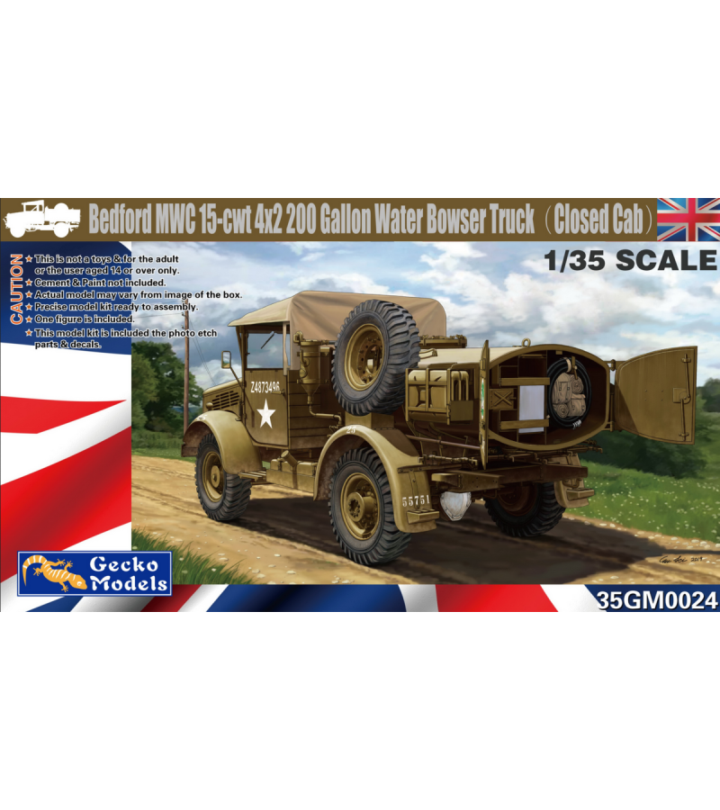 1:35 BEDFORD MWC 15-Cwt 4x2 200 GALLON