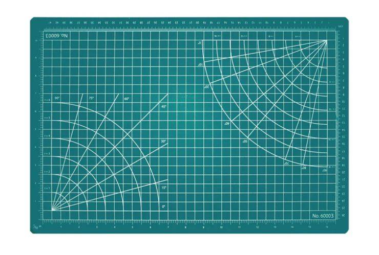 GREEN Self-healing CUTTING MAT 12