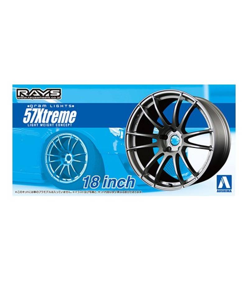 1:24 GRAM LIGHTS 57 EXTREME 18inch RIM + TYRE