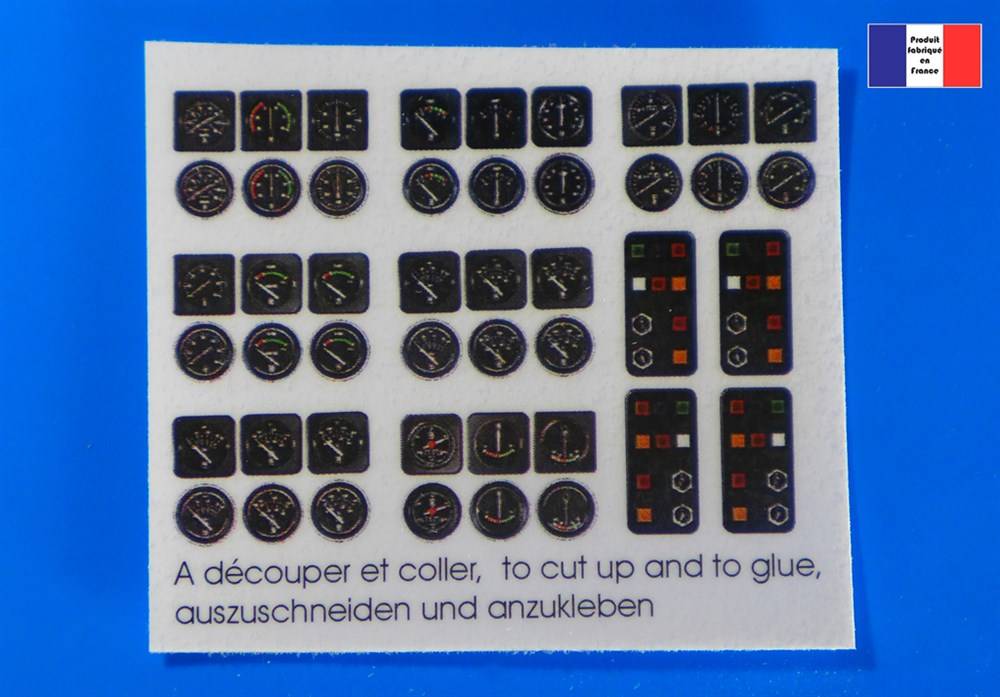 INSTRUMENT PANEL 1/15 SCALE Malta Scale Model Shop