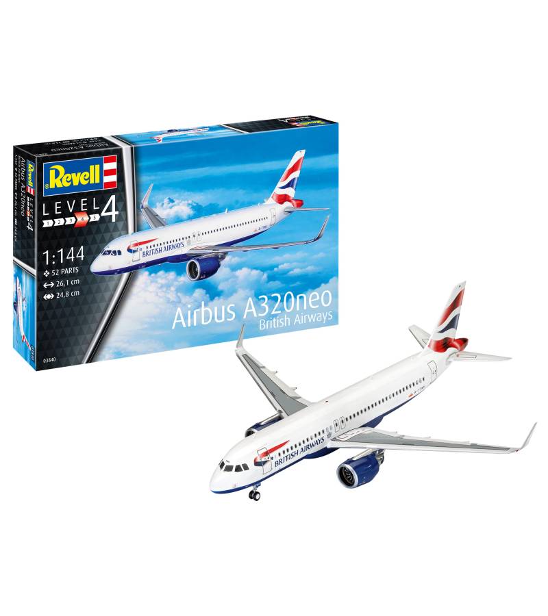 1:144 AIRBUS A320 NEO BRITISH AIRWAYS