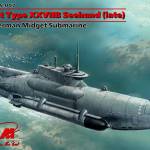 1:72 U-BOAT TYPE XXVIIB "SEEHUND" LATE SUB