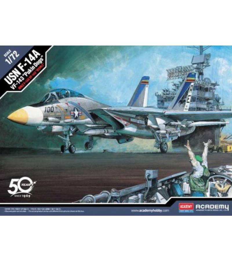1:72 USN F-14A VF-143 PUKIN DOGS
