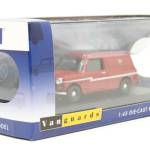 1:43 MORRIS MINI VAN THE RED A COR