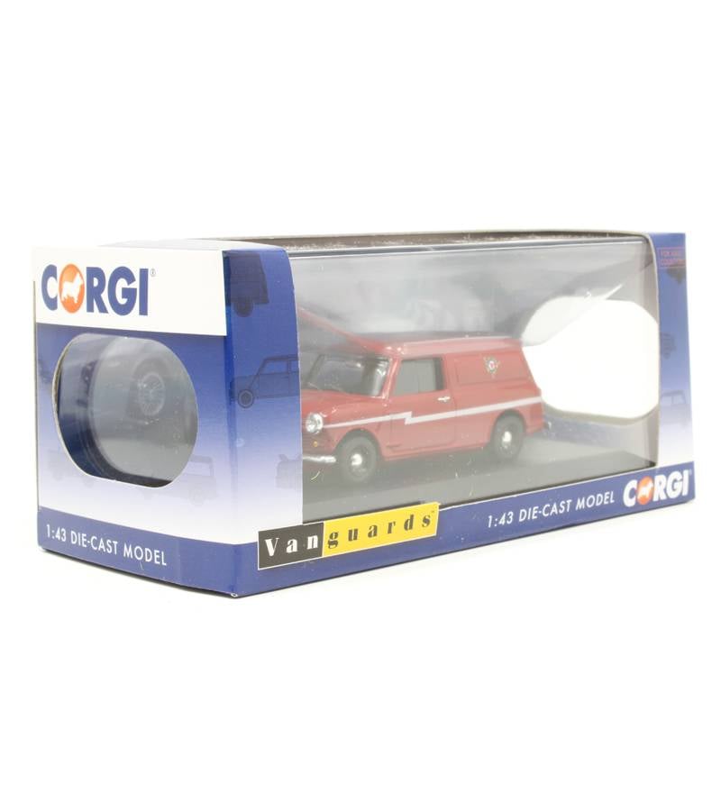 1:43 MORRIS MINI VAN THE RED A COR