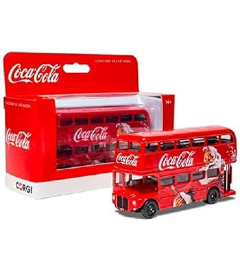 1:64 COCA COLA CHRISTMAS LON BUS COR