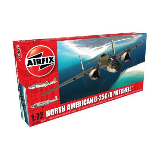 1:72 NORTH AMERICAN B25C/D MITCHELL DISCONTINUED