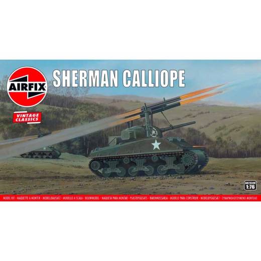 1:76 SHERMAN CALLIOPE DISCONTINUED