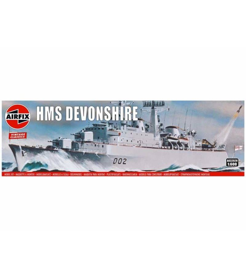 1:600 HMS DEVONSHIRE DISCONTINUED
