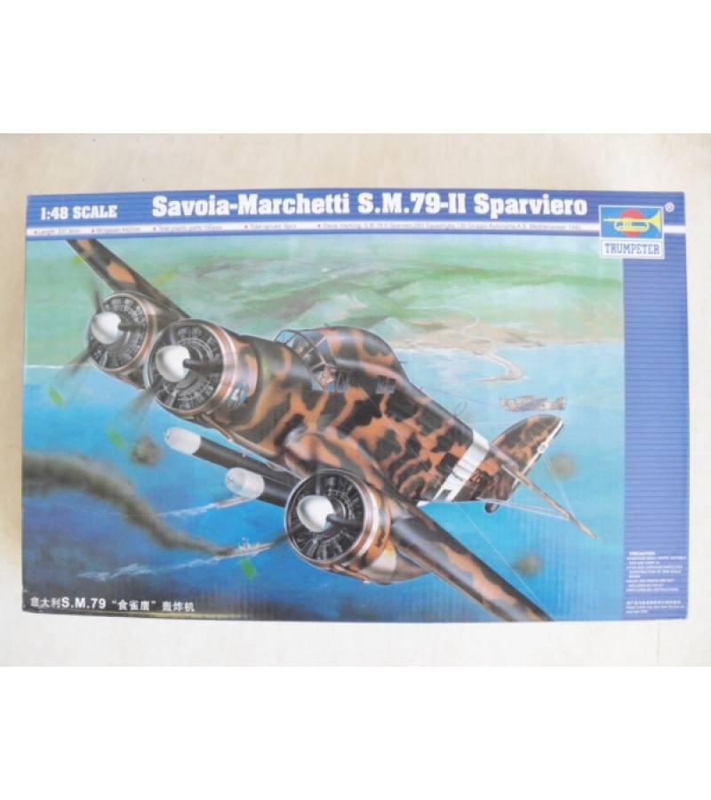 1:48 AIRCRAFT-SAVOIA MARCHETTI SM.79-II