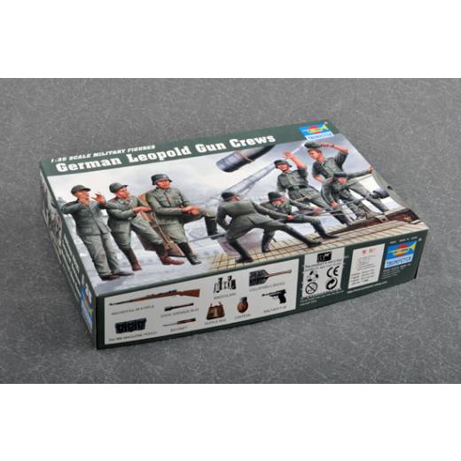 1:35 FIGURE-K5 'LEOPOLD' GERMAN RAILROAD GUN CREW