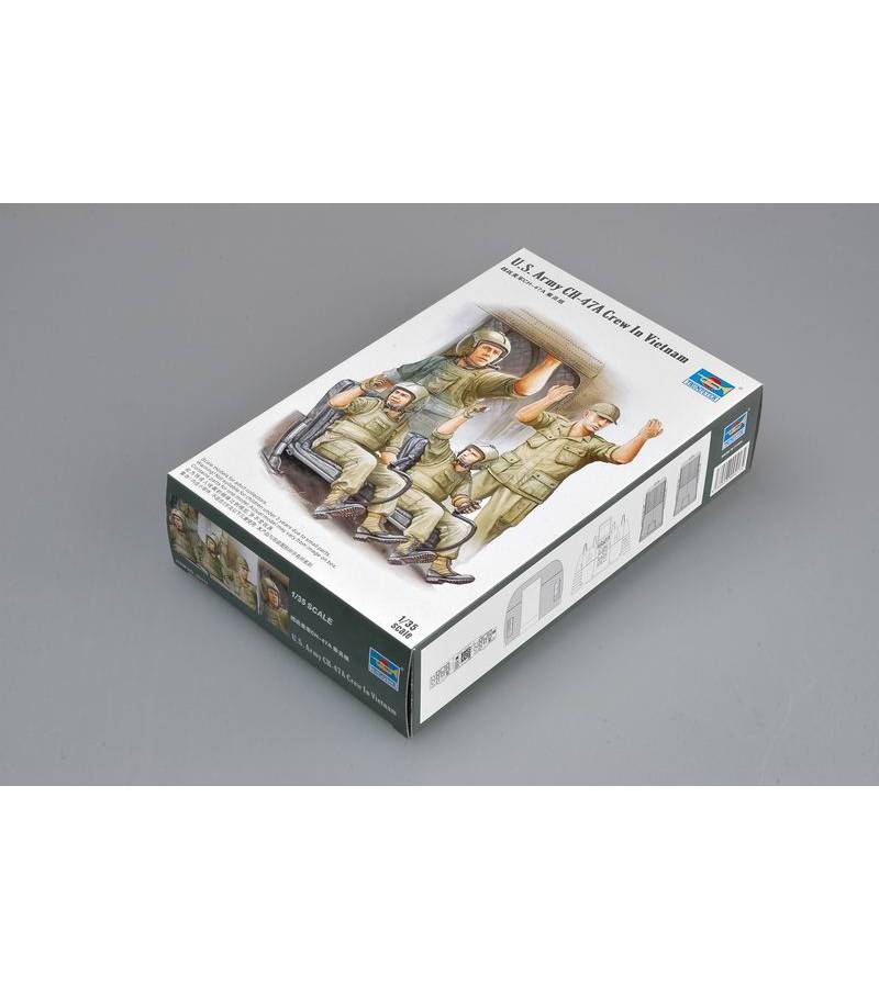 1:35 FIGURE- U.S.ARMY CH-47A CREW IN VIETNAM