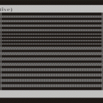 RIVETS STRIPS (NEGATIVE) photoetch