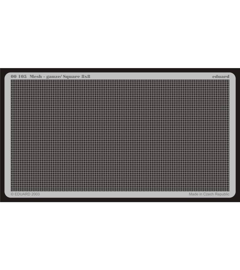 MESH GAUZE/SQUARE 8X8 photoetch