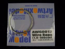 Simulated Wire Rope For Modelers WIRE ROPE (1.0-100CM) - Malta Scale Model Shop