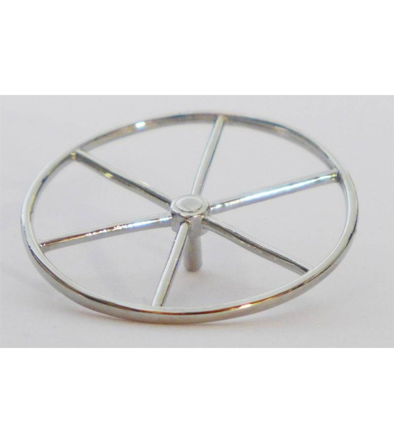 STEERING WHEEL 50mm CHR 6SPOKE